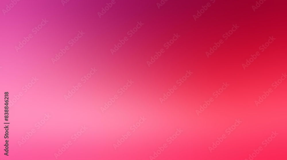 Aufkleber red to pink gradient background with noise texture, dynamic hues,blurred gradient