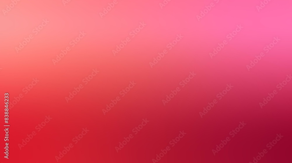 Aufkleber red to pink gradient background with noise texture, dynamic hues,blurred gradient