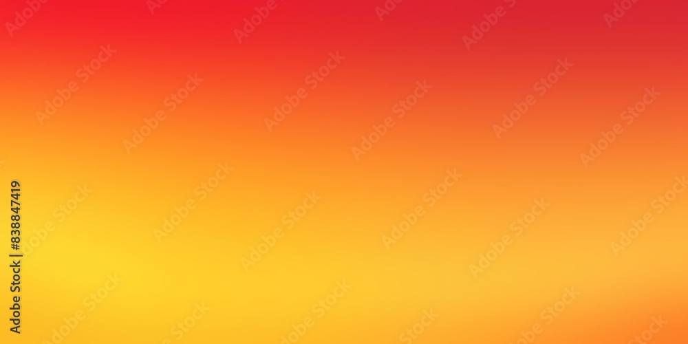 Poster red to yellow gradient background with noise texture, bright tones,blurred gradient