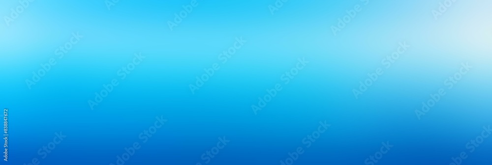 Poster azure color gradient background with noise texture, bright, serene,blurred gradient