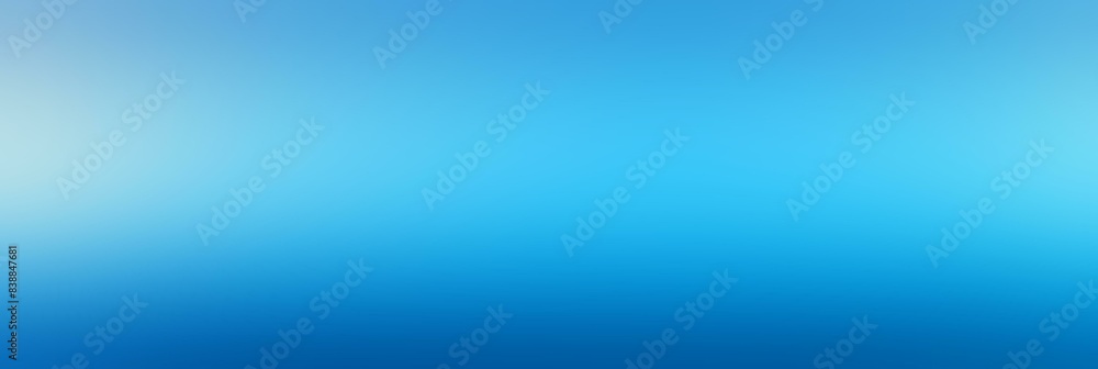 Poster azure color gradient background with noise texture, bright, serene,blurred gradient