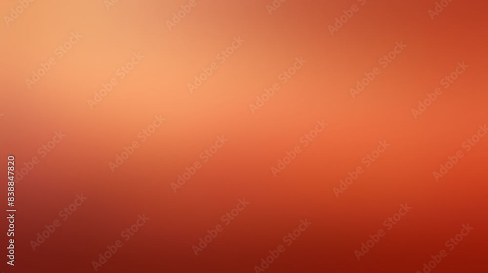 Poster cinnamon color gradient background with textured noise, warm tones,blurred gradient