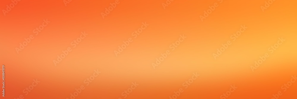 Poster tangerine color gradient background with noise texture, bright, warm,blurred gradient