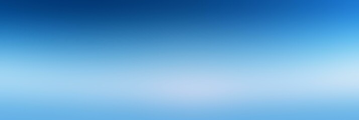 Obraz premium Sky blue color gradient background with noise texture, bright, serene,Blurred Gradient