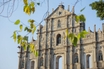 マカオの聖ポール天主堂