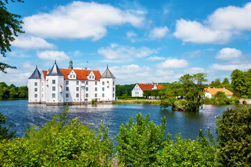 Glücksburg Castle, Schleswig-Holstein, Germany, Europe.