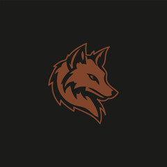 fox head vector