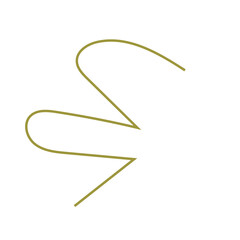 Abstract squiggly lines vector