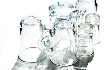 A Set Of Clean Dishes