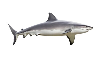Shark isolated on white background