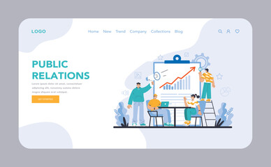 Reputation management web or landing. Building relationship