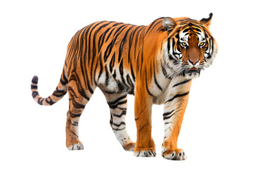 Fototapeta premium tiger transparent background, PNG file