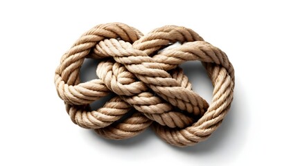 rope isolated on white background