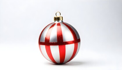 christmas ball isolated on white background