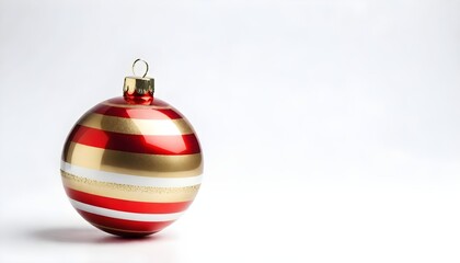  christmas ball isolated on white background