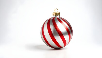 christmas ball isolated on white background