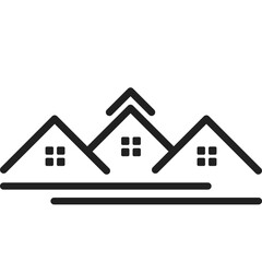 Roof Line Icon