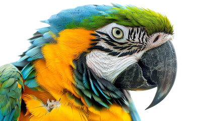 Fototapeta premium blue and yellow macaw