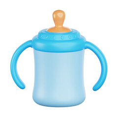 baby bottle 3D icon