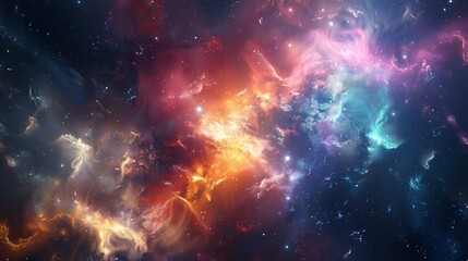 Naklejka premium abstract representation of the concept of gifting with ethereal shapes and glowing orbs symbolizing generosity 