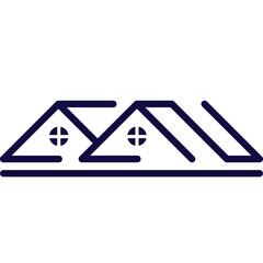 Roof Line Icon