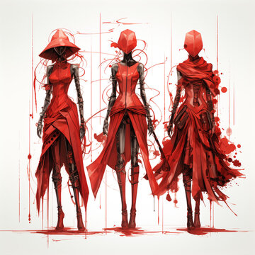 kleider, designer, kleidung, kleider, ballkleid, ausgehen, rot, entwurf, skizze, mode, casual, modedesign, modedesigner, frau, vektor, abbildung, blut, kunst, anmalen, zeichnung, leute, rot, design, g