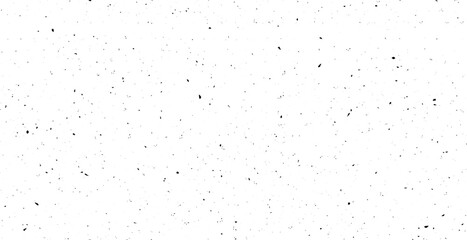 Seamless patern subtle black grunge speckle on white background. Distress grain abstract texture with grungy splash dirty repeated pattern. Backdrop with specks, grit, scratches, rough sand effect  