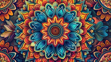 pattern with flowers