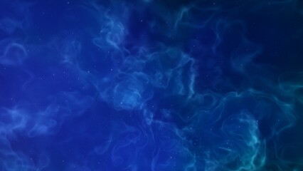 Space of night sky with cloud and stars