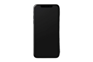 Midnight Reflections on a White or Clear Surface PNG Transparent Background.