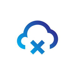 Network and Web Gradient Blue Icon