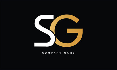 SG, GS, S, G Abstract Letters Logo Monogram