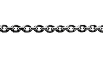 Dance of the Chains: A Symphony in Metal on a White or Clear Surface PNG Transparent Background.