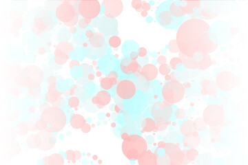 боке3Elegant background, bokeh effect. Pink and green-mont colour. Vector illustration Pattern with circles of different scale and transparency with overlap. Pattern for banners, web pages, ads, Wallp