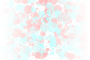 боке3Elegant background, bokeh effect. Pink and green-mont colour. Vector illustration Pattern with circles of different scale and transparency with overlap. Pattern for banners, web pages, ads, Wallp