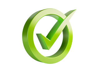 a green check mark in a circle