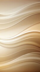 Fototapeta premium features a smooth gradient of soft, warm tones blending seamlessly from beige to light brown and creamy white.