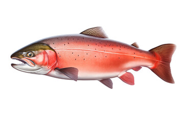 fish isolated on white background