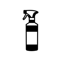 Texture Sprayer Glyph Icon, Vector illustration