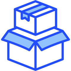 Packing Boxes Icon