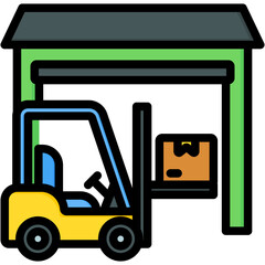Cargo Handling Icon