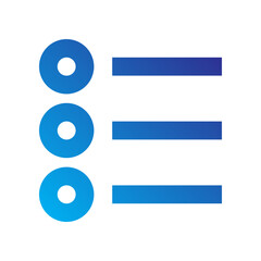 Obraz premium Utilities Gradient blue icon