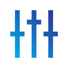 Utilities Gradient blue icon
