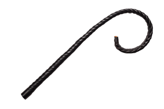 The Enigmatic Dance of the Ebony Serpent on a White or Clear Surface PNG Transparent Background..