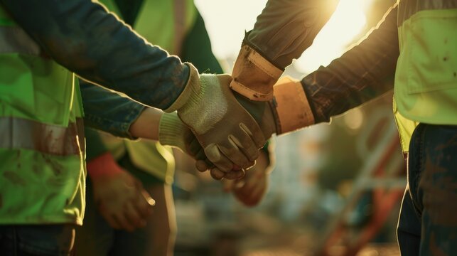 The Construction Workers' Handshake