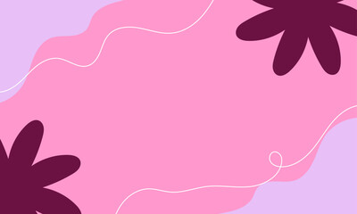 Flat design abstract background design