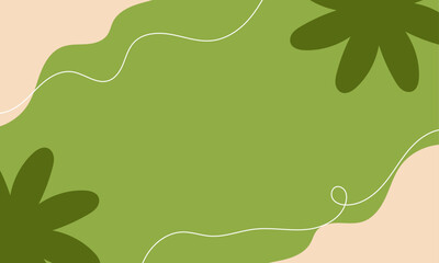 Flat design abstract background design