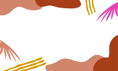 Fototapeta premium Flat design abstract background design