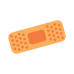 Bandage Flat illustration on white background
