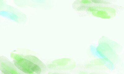 Watercolor background with blank copy space